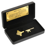 순금열쇠 11.25g(3돈) 행운의열쇠 황금열쇠 부모님 환갑 칠순 팔순 감사패 기념 선물 : 골드초이스
