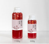 논산 딸기 넣은 생 딸기청 오이나라피클공주 : 그라운디