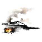 부엌 아궁이 부뚜막 한국 시골 장작 솥뚜겅 가마솥 파르텔 민속벽지 시트지 롤스크린 유리 : 으뜸데코