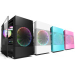 3RSYS R480 블랙 (미니타워 PC 튜닝 케이스) : 호연디지털