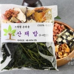 뜨락원 손쉬운산채밥 간편식 비건식 캠핑식 1인식 : 손쉬운밥상