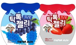 쌍둥이루지 틱톡젤리 짜먹는 젤리 4개입 1개 : 동그라미팜