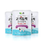 고기듬뿍 강아지 고양이 삼시세끼 애견 간식 70g  오리/연어 : 펫과토이