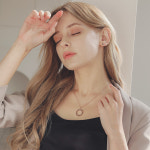 수지st귀걸이 삼각 런던 블루 토파즈 이어링 M03455 : 제이로렌