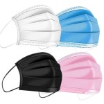 숨쉬기편한마스크 얇은마스크 핑크색 약국 파란색 방수 : 더커머스