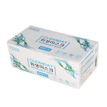 3중필터 일회용 덴탈마스크 50매 성인  (대형) 비말차단용 : 한빛트레이드