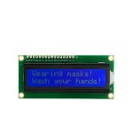 I2C 1602 LCD 모듈 (흰색/파랑) [KEYES-KE2052] : 오픈아이디어