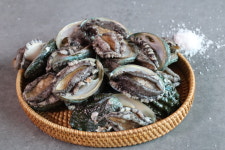 [솔,미역,가방포함] 활전복 특특대사이즈 8미부터 1kg 청경전복 선물세트 진도전복 : 청경 전복