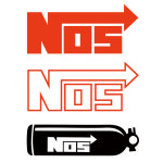 NOS 데칼 노스 부스터 스티커 튜닝 스티커 : 퍼포먼스 데칼