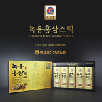백제금산인삼농협 녹용홍삼스틱 15g X 30포 450g : 헬씨어클락