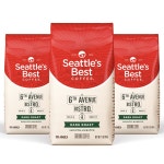 Seattles Best Coffee 6th Avenue Bistro 시애틀 베스트 커피 6번가 비스트로 그라운드 커피 340g 3팩 : 카우니스