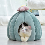 선인장 강아지집 고양이숨숨집 하우스 방석 텐트 마약방석 침대 : 복슬복슬야옹야옹