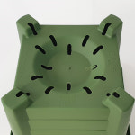 영농사 사각 화분 5호 그린 플분 플라스틱화분 홈가드닝 : 스토어 영농사