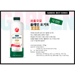 서울우유 더진한 플레인 요거트 1.8L 당무첨가 2개 집에서 만드는 요구르트 : 가든스토어