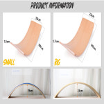 17T 오가니언 밸런스보드 홈트레이닝 성인용 아동용 요가 필라테스도구 : 오가니언