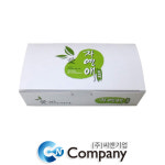 일회용 종이도시락 DY DT 자연애3줄 박스 600개 : 씨앤 몰