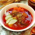 [국배달닷컴] 짬뽕탕(한우사골 2인분 600g ) 가정식 국 반찬배댤, 집밥 정기배송 구독 : 국배달닷컴