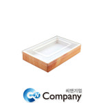 우드락용기 스시도시락 초밥용기 하나3호 박스160개세트 : 씨앤 몰