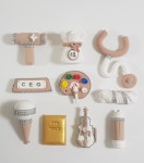 돌잡이용품 돌잔치선물 셀프돌상 베이지화이트 : 마켓손수