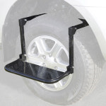 타이어스텝 루프박스 사다리 도어스텝 캐리어 발판 지붕세차 카도어계단 : WELLLINE