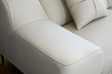 더 홈 디자인가구 엔젤리 이태리 통가죽 4인 소파 : THE HOME 디자인가구