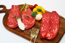 한우안심채끝선물세트 한우선물세트 구이용 (1+등급, 0.8kg/1.2kg) : 재명목장