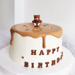 HBD 생일초 곰돌이초 3개세트 케이크 캔들 토퍼 데코 생일파티용품 홈이밴트초 이큐컴퍼니 : 세상을 흔든 이큐컴퍼니