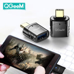 큐짐(QGeeM) USB A to C OTG 젠더 - USB 3.0 & 5Gbps 2개입 : 코머스코퍼레이션
