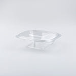 [DL] DL-209 사각 투명 용기+뚜껑 320세트 / 일회용 반찬 샐러드 도시락 포장 : 더포장