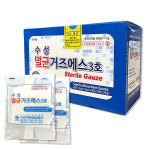 수성위재 부직포거즈 7.5 x 7.5 x 4p 외상치료 드레싱용 의료용 가제 gauze : 의료기장터