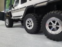 RC   트랙사스 TRX-6 전용 알루미늄 메탈 휠커버 & 휠캡 Traxxas Wheels (HTW-09) : 에이치테크