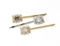 [딸기샤베트] 썸머014_헤어핀 홀리데이 그라데이션 오페라 골드_Hair pin : 딸기샤베트