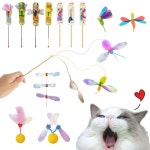 고양이 장난감 카샤카샤붕붕 꿩깃털 와이어 낚시대 마따따비 막대 잠자리 쥐돌이 캣닢 모음 : 탁펫