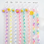 마스크스트랩만들기 토이체인 50개 set 꽃스마일참 스마일참 DIY 세트 : 라닝마켓