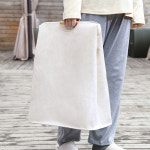 코튼 접이식 빨래 바구니 수납함 햄퍼 빨래통 정리함 : 생활의 온도