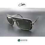카잘 레전드 CAZAL Legends 661/7 COL 002 매트 블랙 실버 큐브 스퀘어 선글라스 : 상은안경