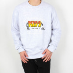 오버핏 키스 레터링 남자 맨투맨 2컬러 : 모룸