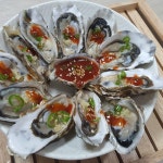 자연산 석화 깐 생 굴 500g 1kg 겨울 제철 하프쉘 회 찜 : 어촌면 바닷길
