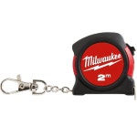 밀워키-키체인 미니줄자 48-22-5507 2M (1EA) 심플줄자 자 측정용줄자 사무용줄자 다용도줄자 : 이라인코리아