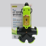 방우 차단4WAY 전기연장선 1.5SQ 4구멀티탭 캠핑장 리드선 산업현장 농장 국산제품 : 씨티오LED