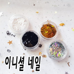 이니셜네일 특별한 나만의 네일아트글리터 -abc : 오늘은 네일데이