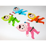 색깔요정 펠트 환경꾸미기 환경조화 교실꾸미기 : 영영하우스