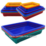 광신 뉴 사각 소쿠리 2호/바구니 수납 정리 보관 팬트리 이사 학교 사무실 유치원 : 대인물류