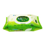 버블윅 내츄럴 허브그린 물티슈 캡형 100매 X 20개 : 다양성