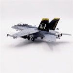 밀리터리 다이캐스트 모형 전투기 비행기 F18 F-18 슈퍼호넷 해적기 졸리로저스 피규어 : 해피월드샵