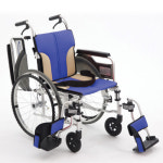 미키코리아메디칼 알루미늄 통타이어 휠체어 MIKI-Q 바퀴분리형 [장애보장구 환급상품] : 실버카페