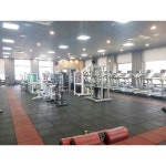 검정 고무매트 50mm 셀프시공 홈트 헬스장바닥 탄성 충격흡수 : 진우산업개발