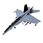 밀리터리 다이캐스트 모형 전투기 비행기 F18 F-18 슈퍼호넷 해적기 졸리로저스 피규어 : 해피월드샵