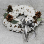 크리스마스생화리스 솔방울 촬영소품 벽에거는 붙이는 우드 트리 홈포차 벽장식 행잉 오너먼트 : 로랑