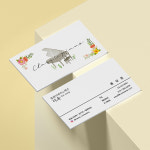 No.87698 클래식피아노 레슨 음악학원 명함 예술 디자인 : 지구컴즈